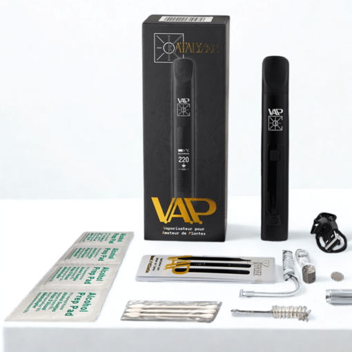 Vaporisateur V.A.P. Katalyzer portable pour fleurs et résines Vaporisateur V.A.P. Katalyzer portable pour fleurs et résines