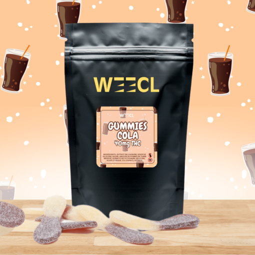 GUMMIES LANGUE COLA 40MG