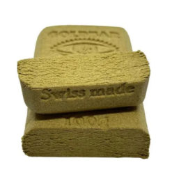 alt="Zoom sur la couleur et la texture de la résine O.G Orangella – GOLDBAR420"